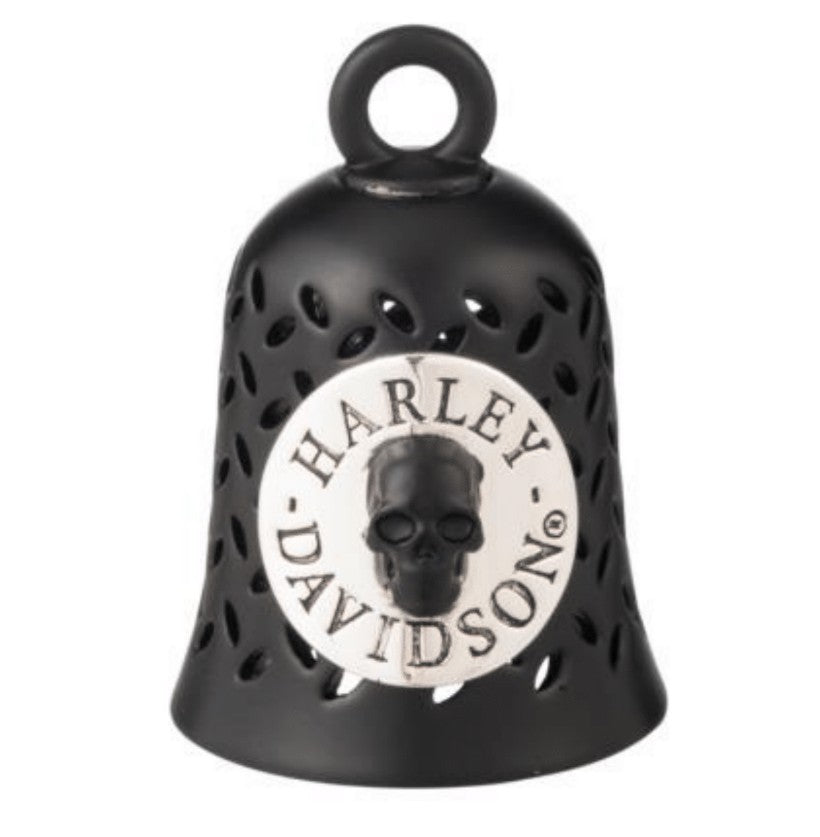 Harley-Davidson Two Tone Black Skull Ride Bell