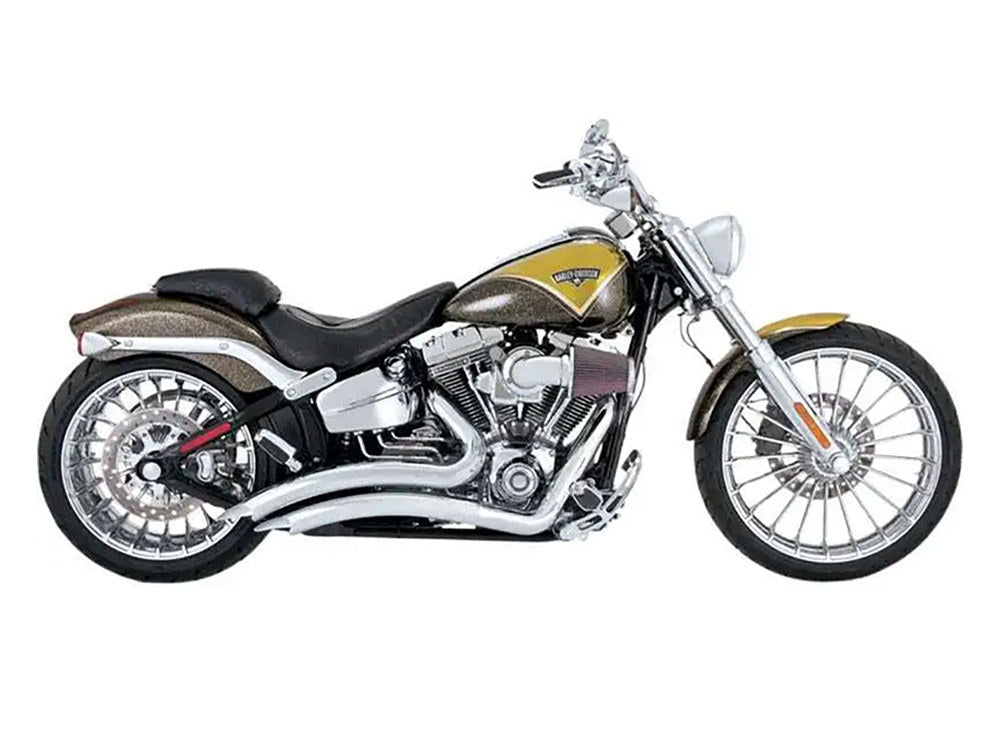 Big Radius Exhaust – Chrome. Fits Softail Breakout 2013-2017 – Vance And Hines