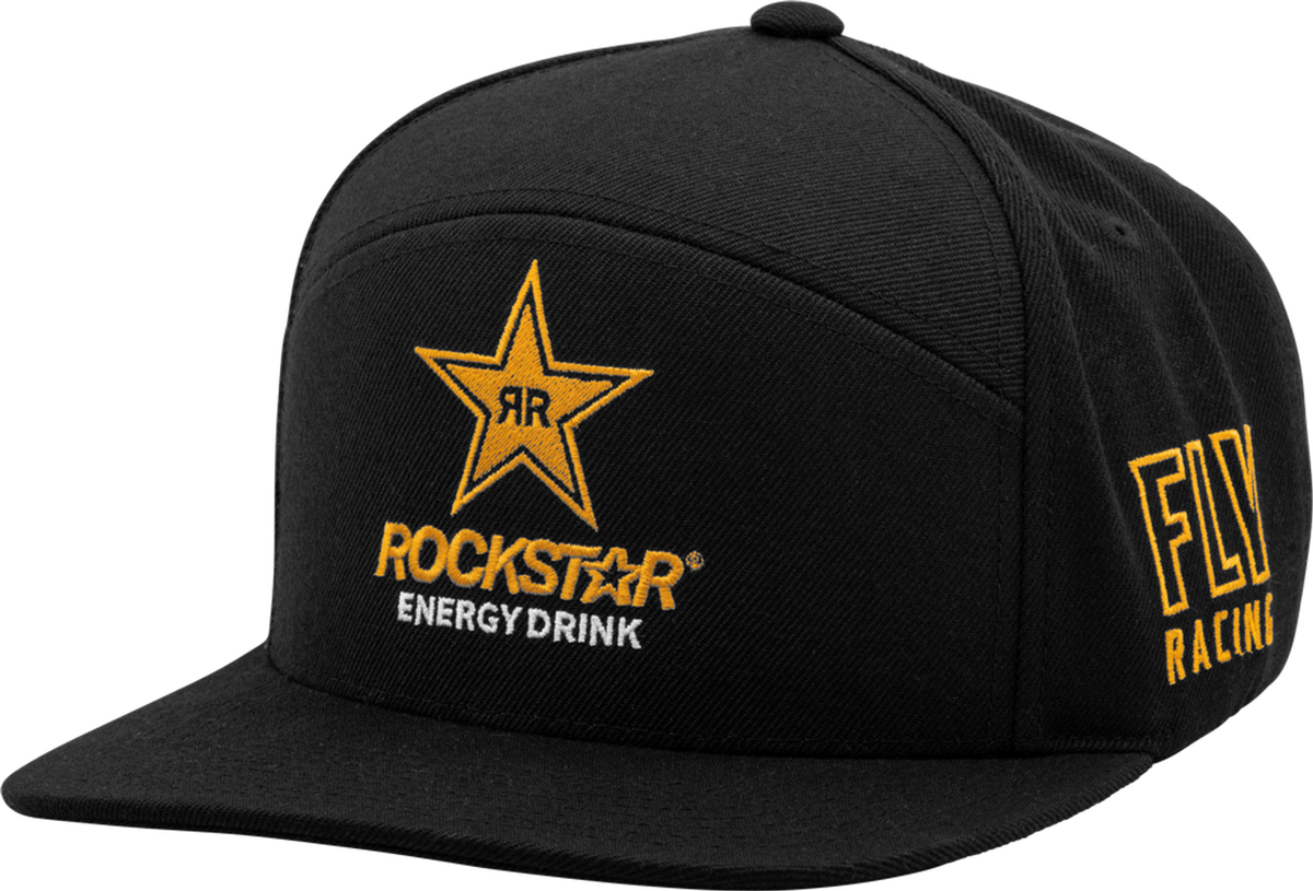 Fly Racing Rockstar Hat - Black/Gold CL