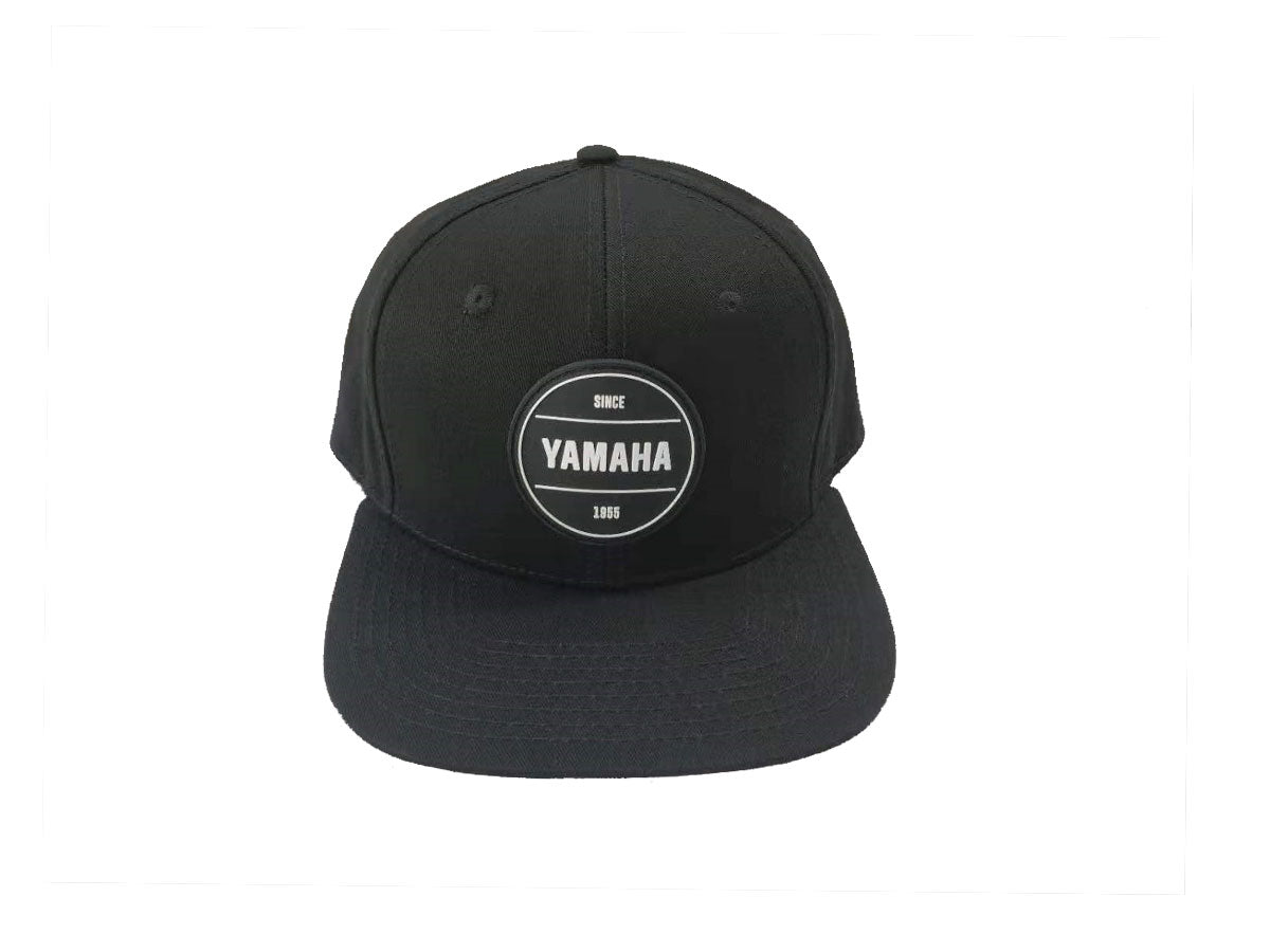 YAMAHA SINCE 55 FLAT PEAK CAP BLACK