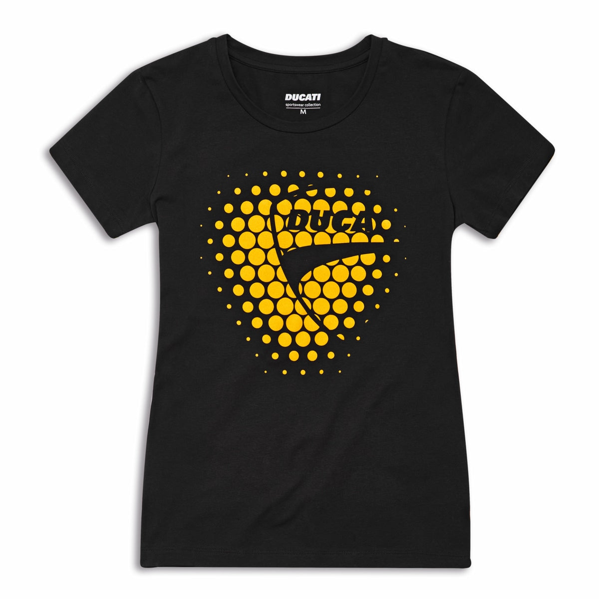 Ducati Heart T-shirt -Black/Yellow