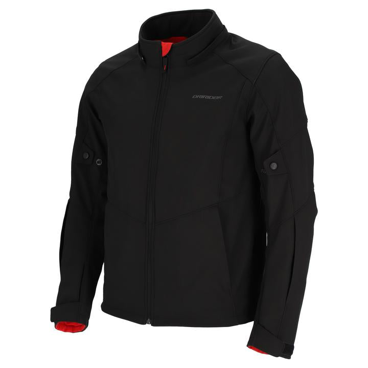 Dririder Motorcycle Blvd Hoody Jacket WP Black