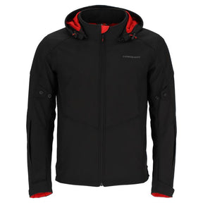 Dririder Motorcycle Blvd Hoody Jacket WP Black