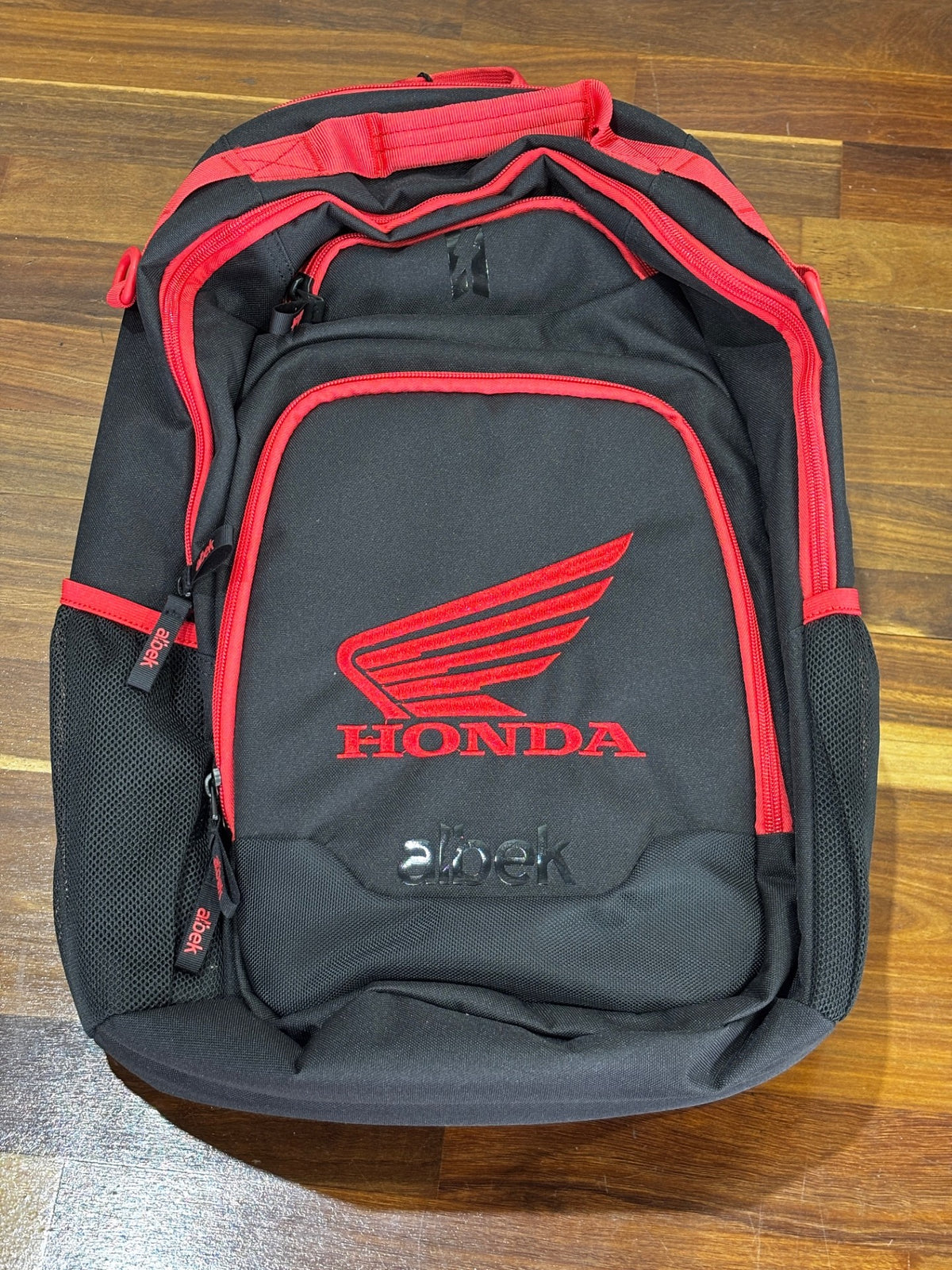 HONDA BACKPACK WHITEBRIDGE BLACK/RED
