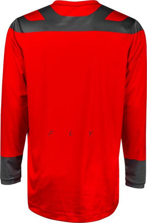 Fly Racing 2024 F-16 Jersey - Red Charcoal White CL