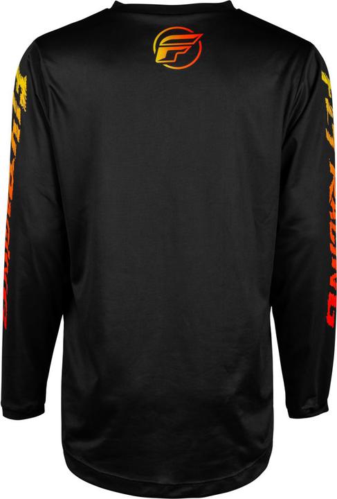 Fly Racing 2024 F-16 Jersey - Black Yellow Orange