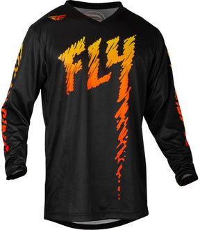 Fly Racing 2024 F-16 Jersey - Black Yellow Orange