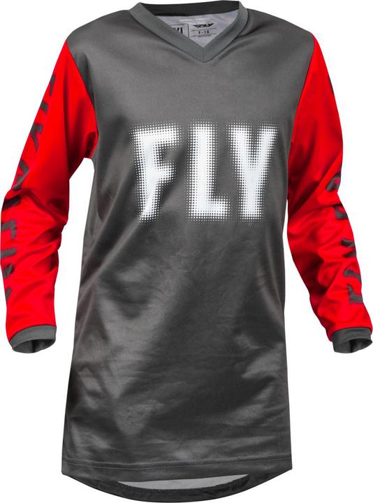 Fly Racing 2024 F-16 Jersey - Red Black Grey