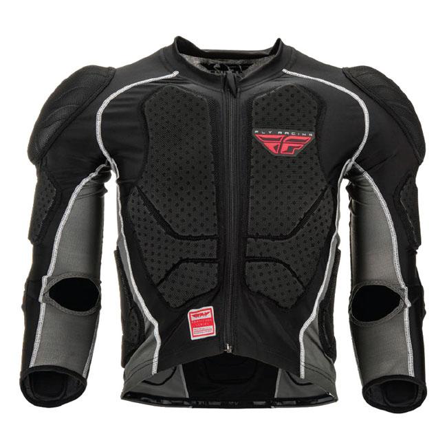 Fly Racing Barricade Long Sleeve Suit Youth Armour - Black