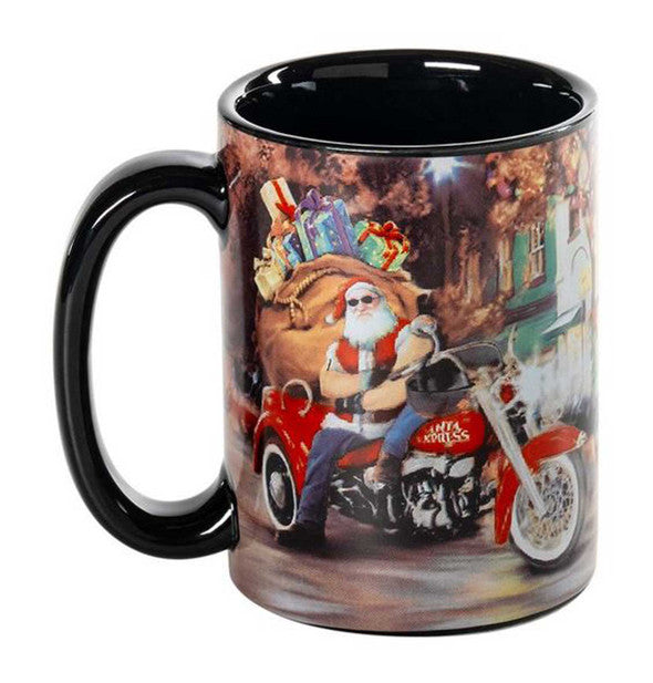 Harley-Davidson® 2025 Biker Santa Ceramic Mug - Holiday Special Mug - 15 Oz.