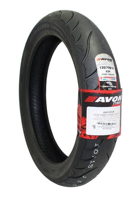 Avon Cobra Chrome 18 Tyre FR;