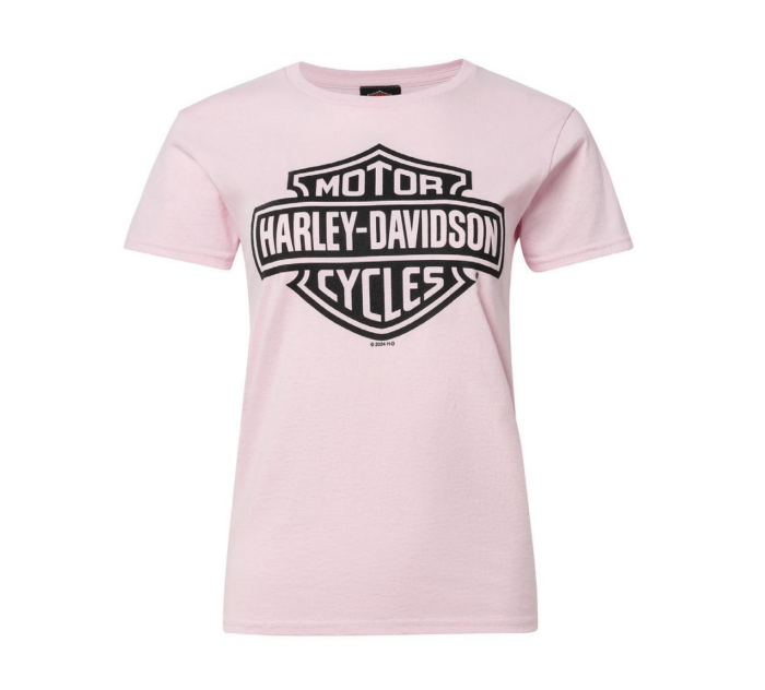 Harley-Davidson Women's B & S Pink Tee