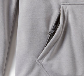 Harley-Davidson Men's H-D Trenton Deflector 2.0 Hooded Riding Fleece - Colorblock - Billiard Grey & Harley Black