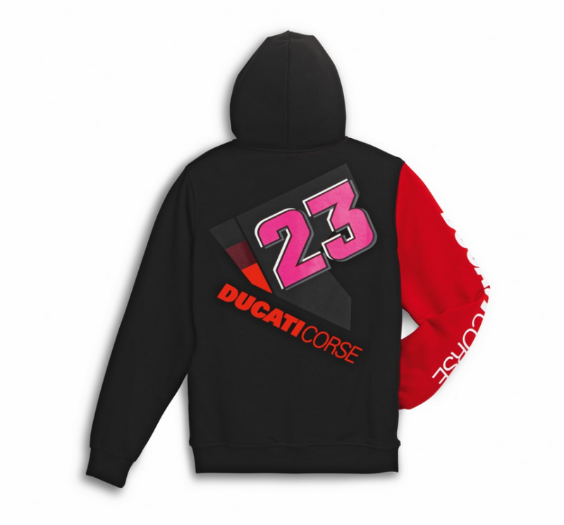 Ducati Dual Bastianini 23 Hooded Sweatshirt