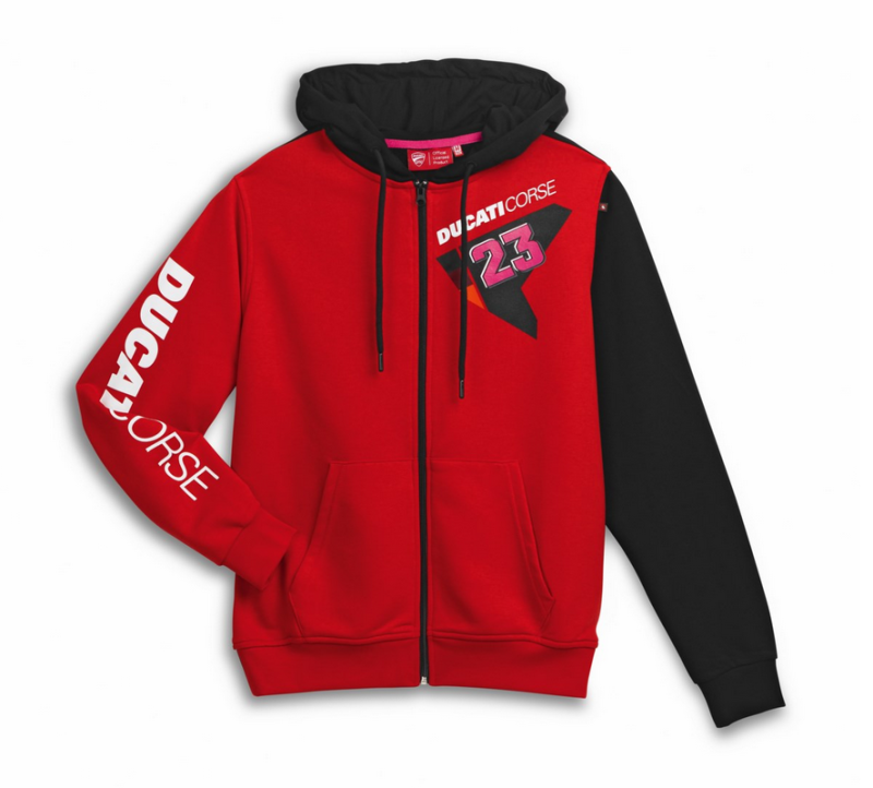 Ducati Dual Bastianini 23 Hooded Sweatshirt