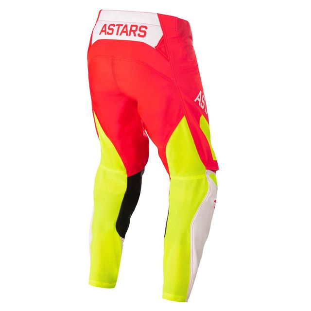 Alpinestars 2022 YTH RACER FACTORY PANTS | FLURO RED/WHITE/FLURO YELLOW