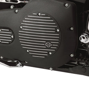 Harley-Davidson Black Fin Derby Cover