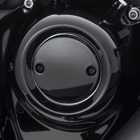 Harley-Davidson Milwaukee-Eight Engine Timer Cover - Gloss Black