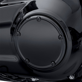Harley-Davidson Gloss Black Narrow-Profile Derby Cover
