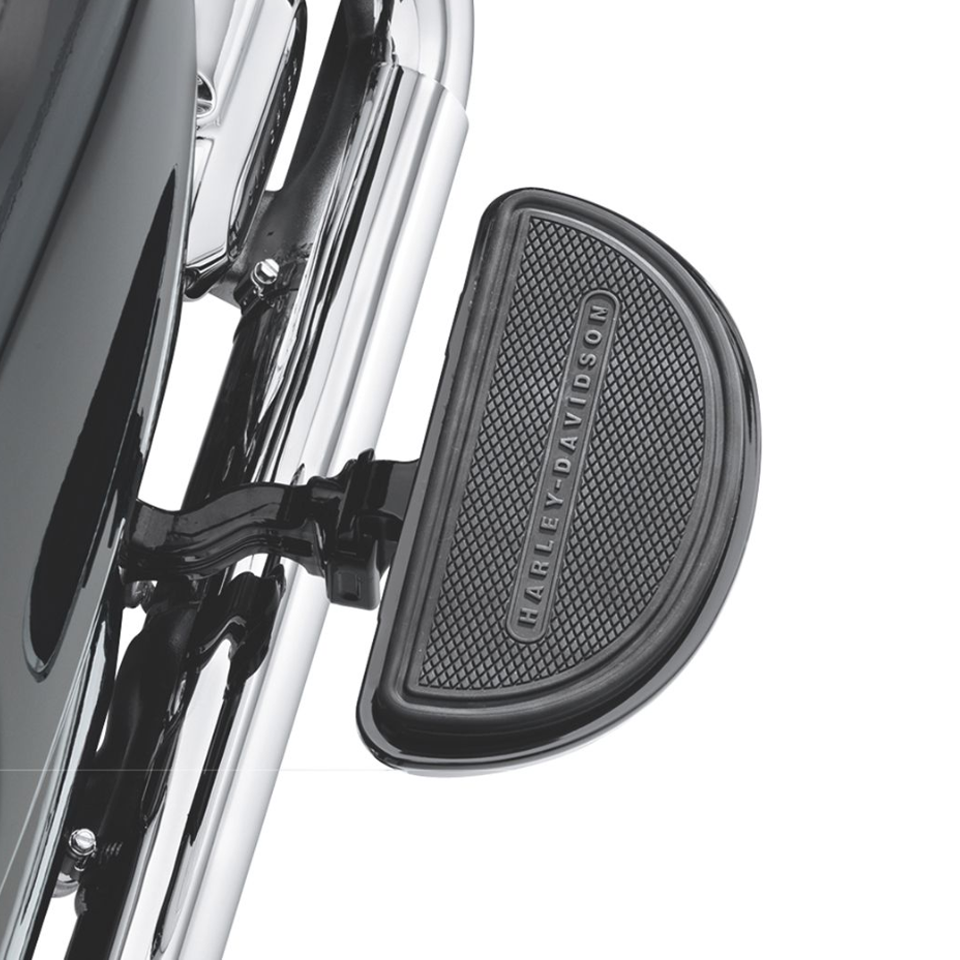 Harley-Davidson Half-Moon Passenger Footboard Pans & Inserts