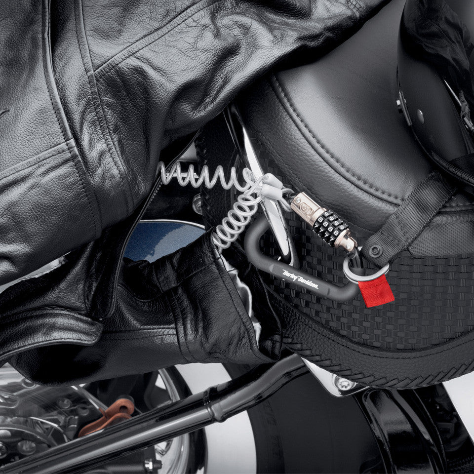 Harley-Davidson Helmet & Jacket Security Cable