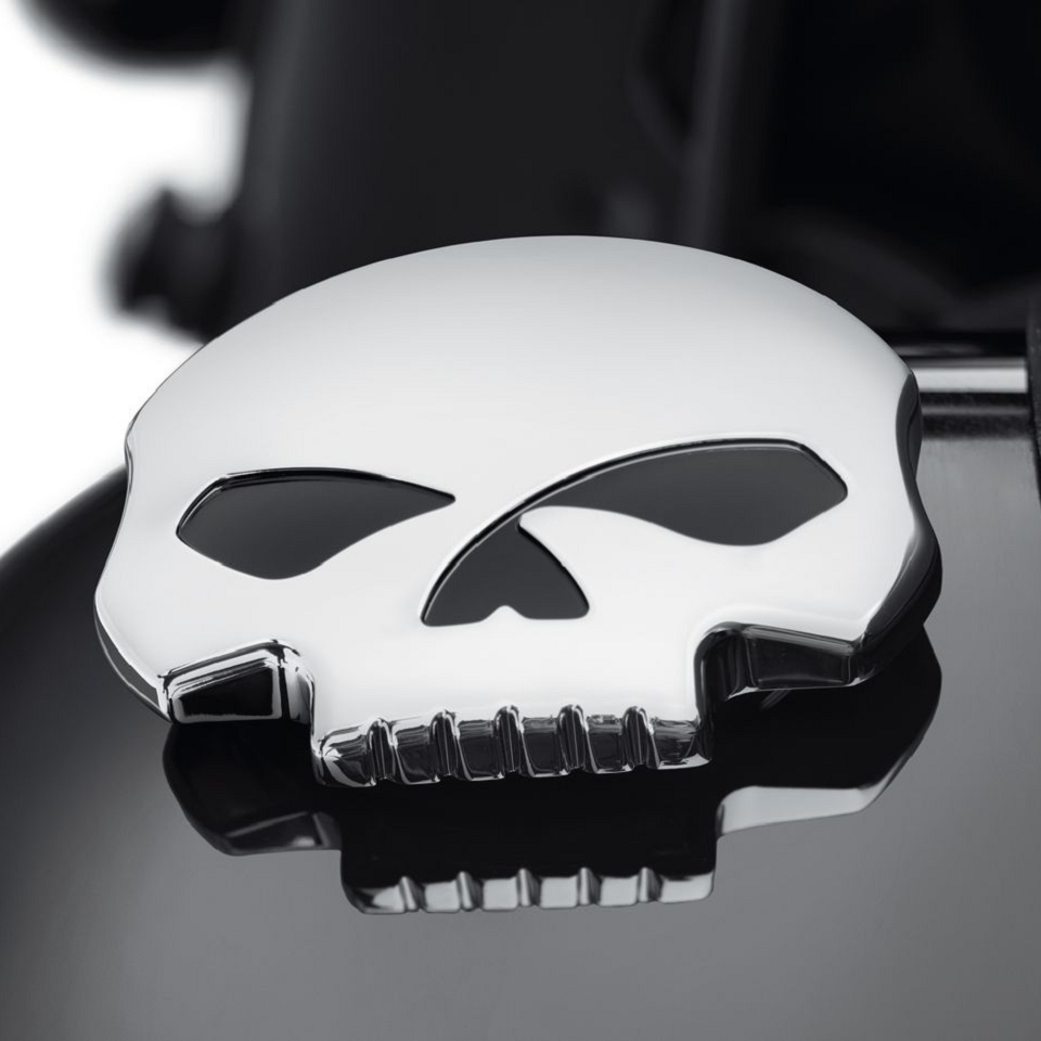 Harley-Davidson Skull Left Side Fuel Tank Cap