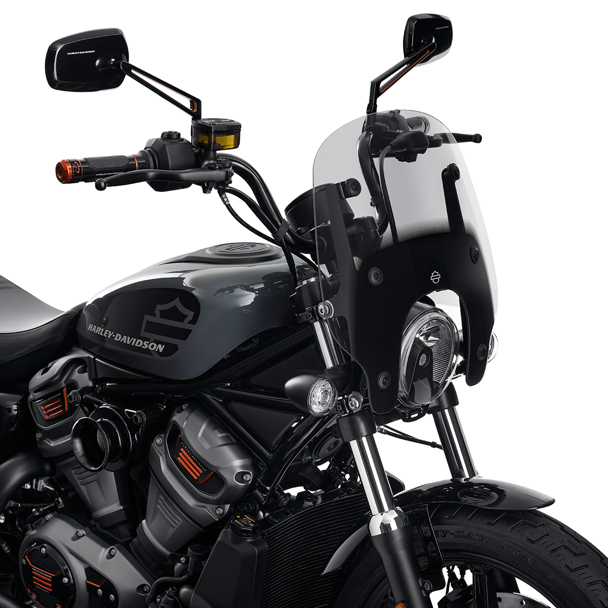 Harley-Davidson Quick-Release Compact Windshield