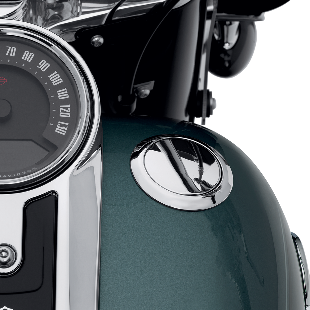 thumbnail image 2 of Harley-Davidson Softail M8 Flush-Mount Fuel Cap & Left Side Tank Caps – 61100131 2 of 4