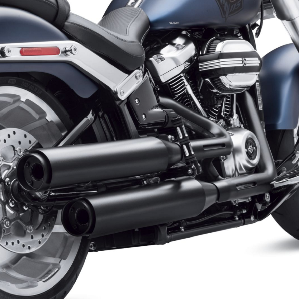 Harley-Davidson Satin Black Exhaust Shield Kit