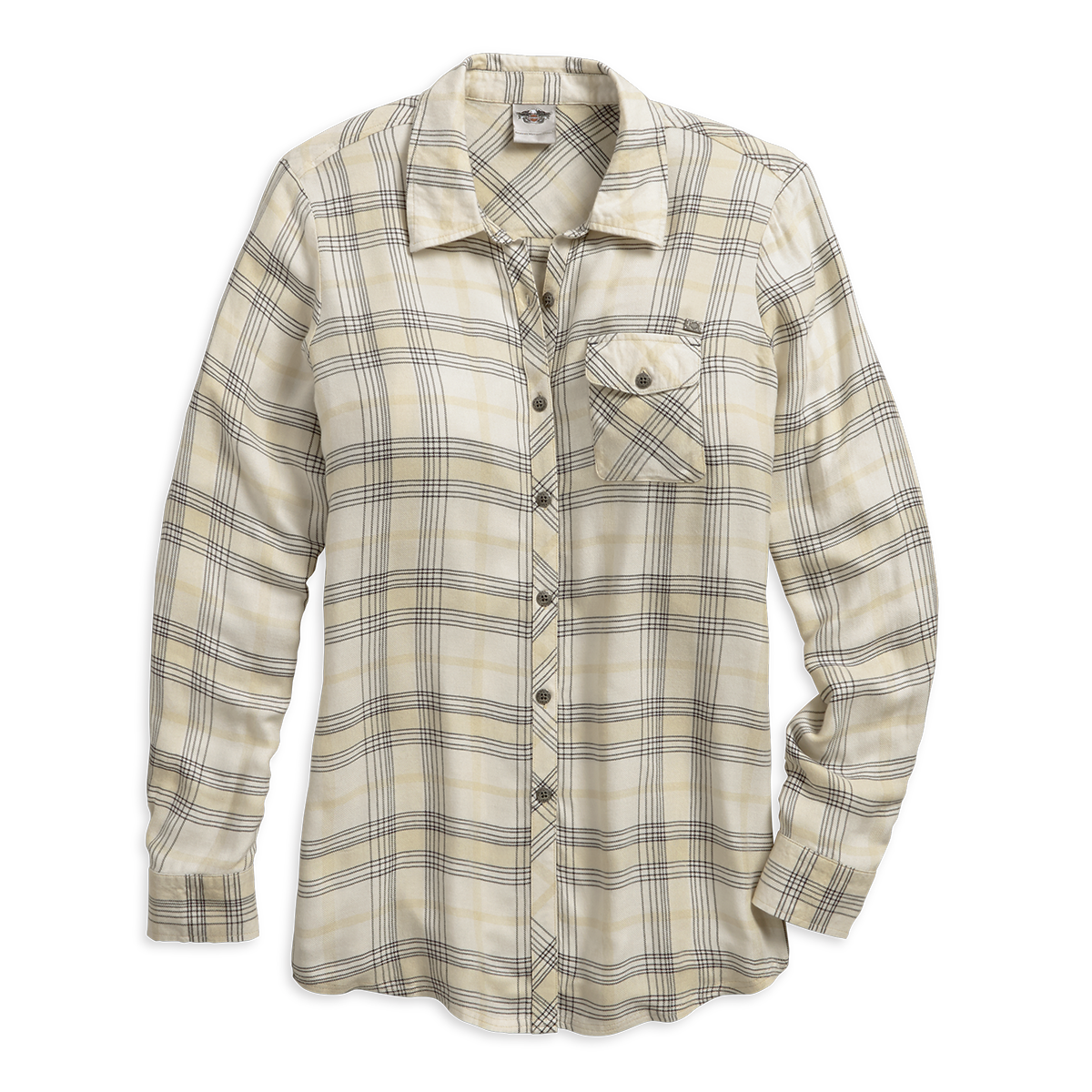 Harley-Davidson Relaxed Fit Plaid Women's Shirt