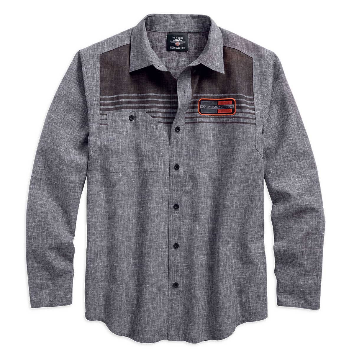 Harley-Davidson Textured Slub Men's Shirt