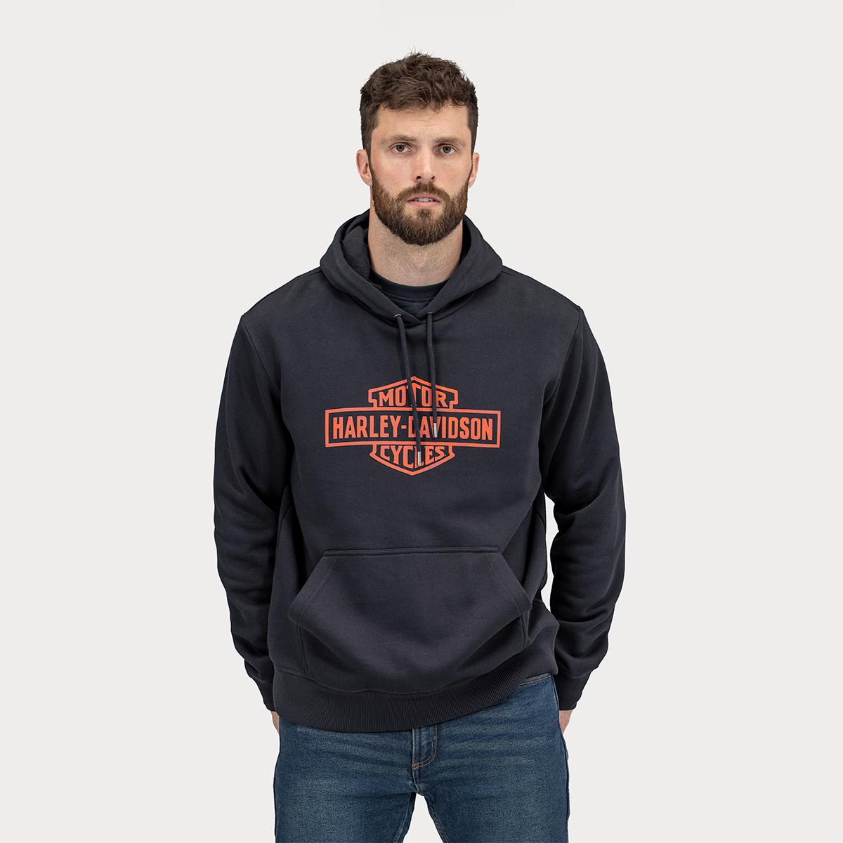 Harley davidson bar hot sale and shield hoodie