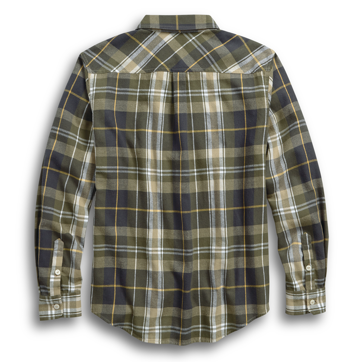 Harley-Davidson Lightning Bolt Plaid Men's Shirt