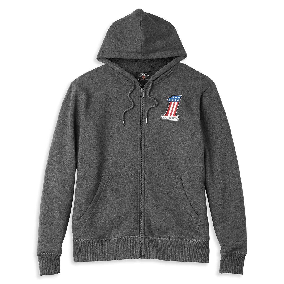 Harley-Davidson #1 Race Men's Hoodie