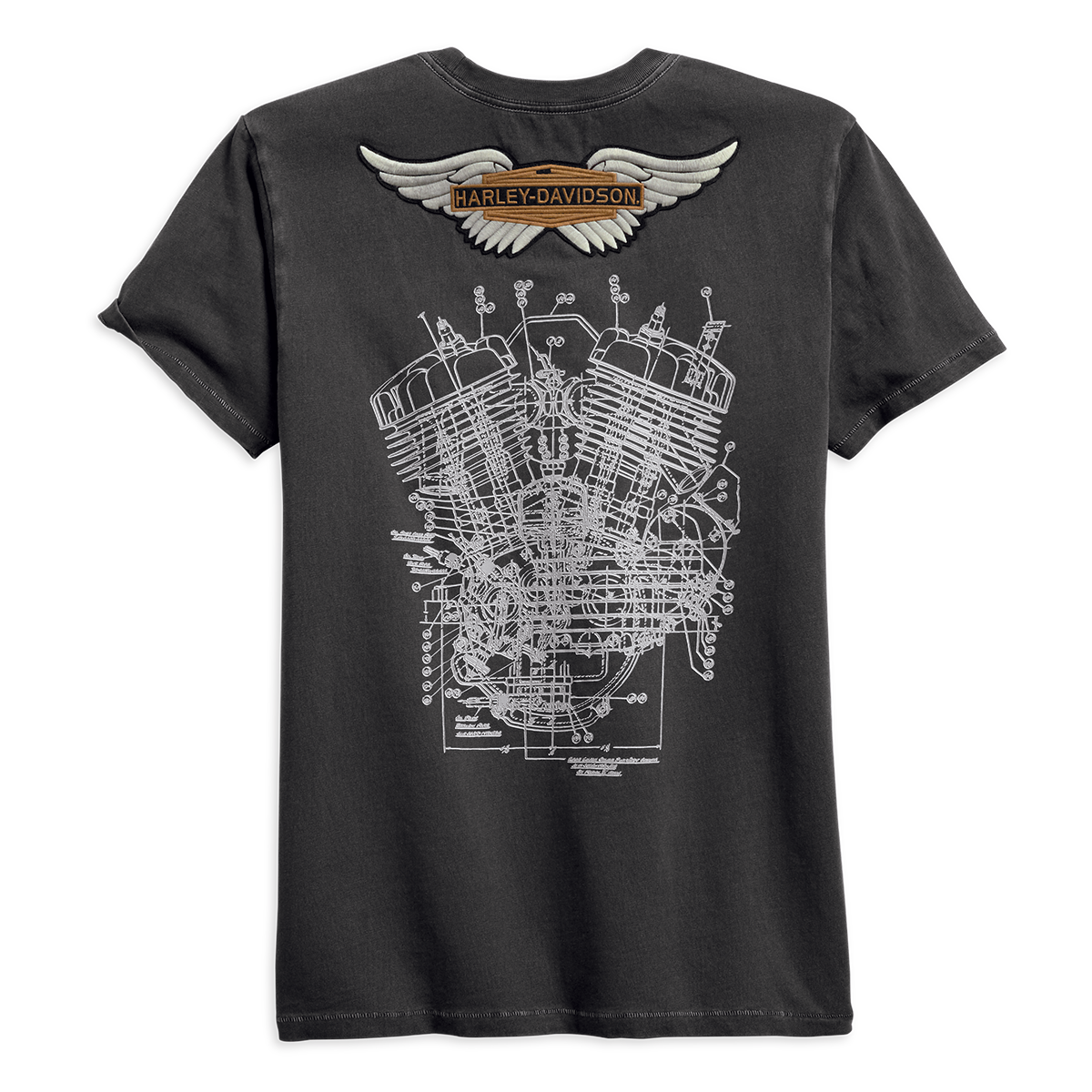 Harley-Davidson Winged Patch Men's Tee