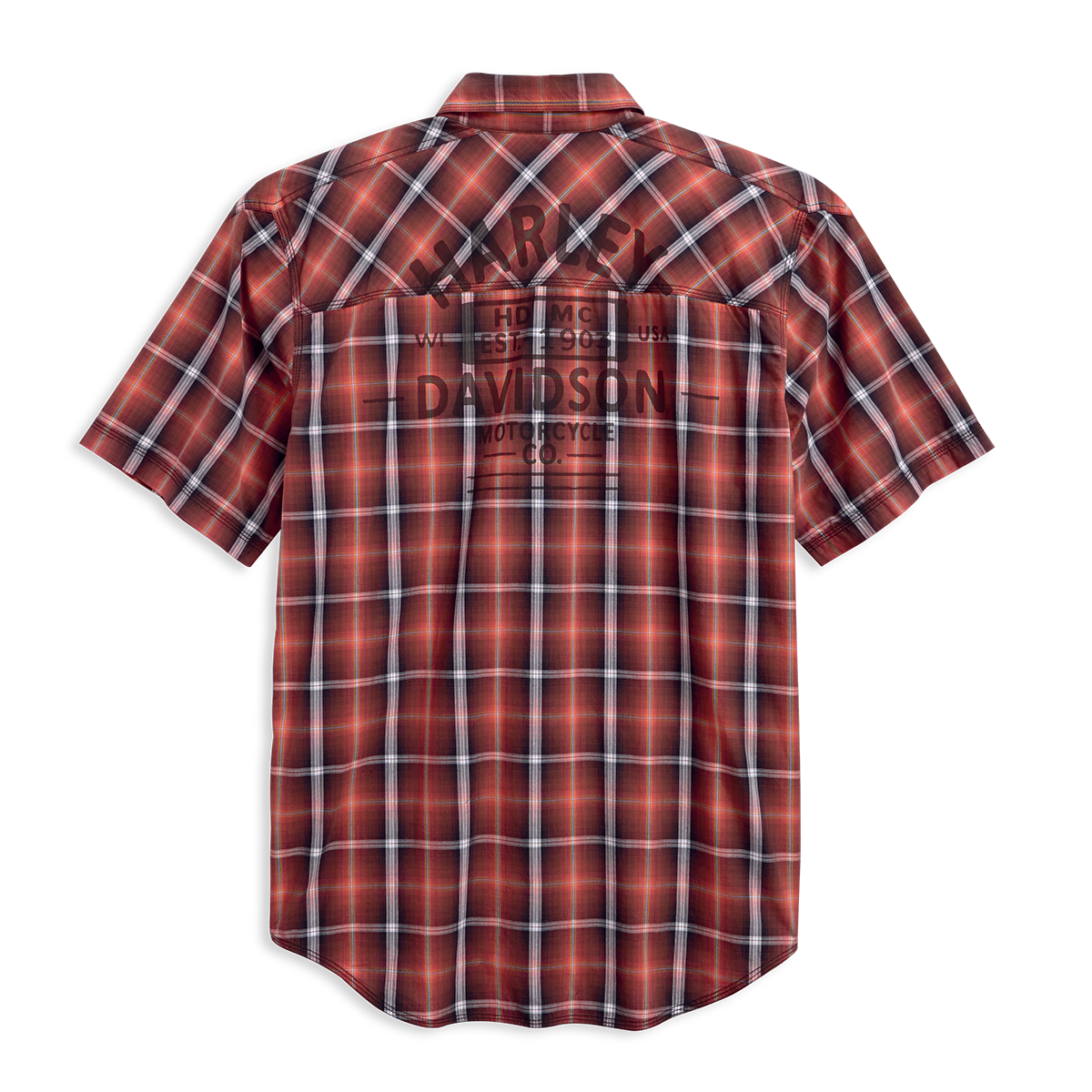 Harley-Davidson Graphic Plaid Men's Shirt