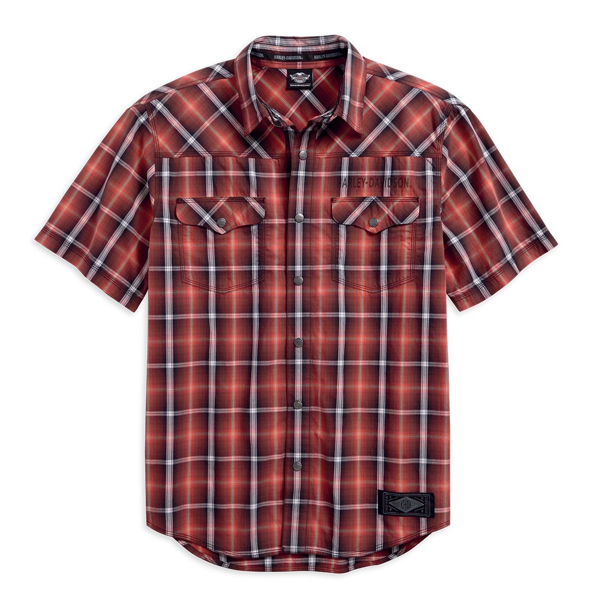 Harley-Davidson Graphic Plaid Men's Shirt