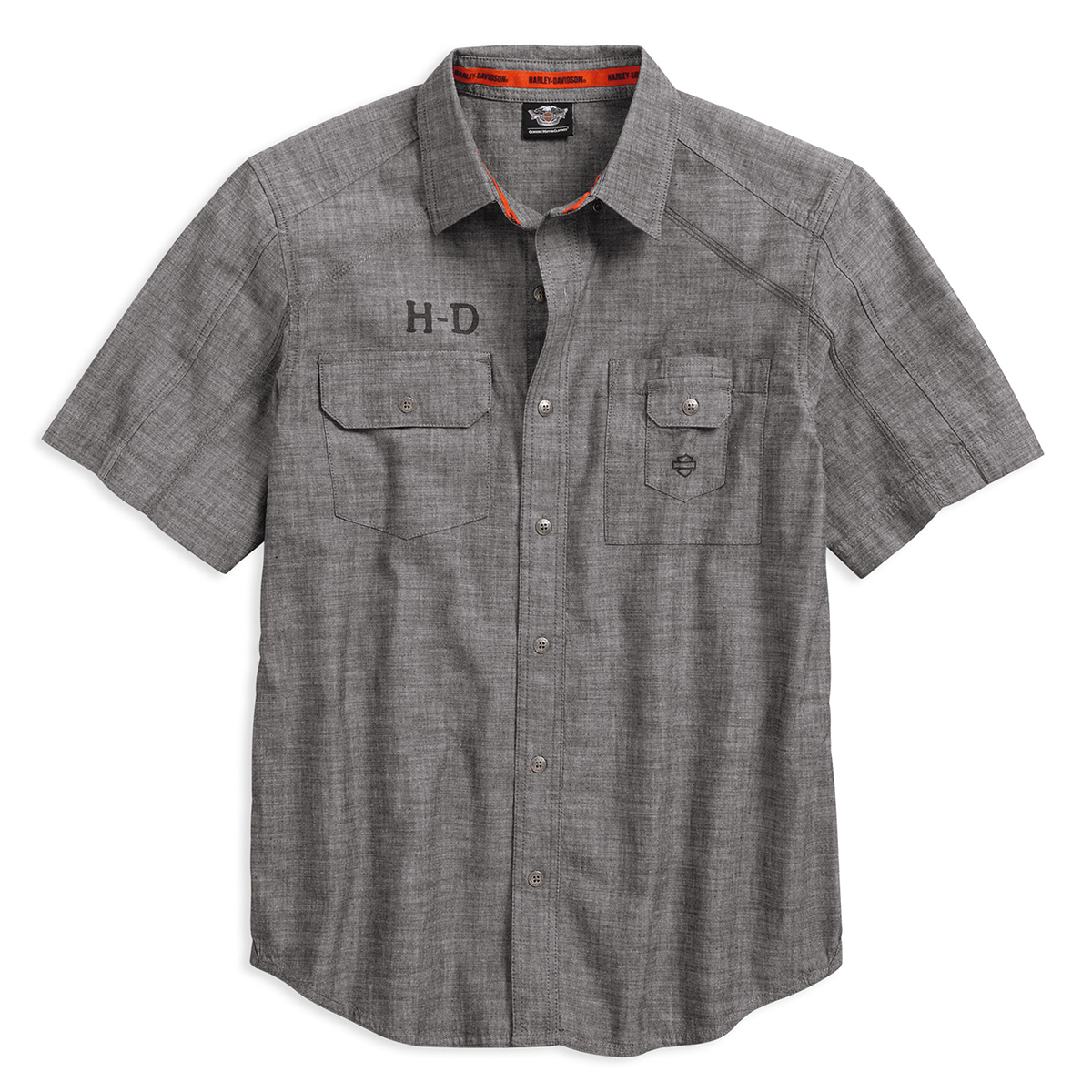 Harley-Davidson Textured Canvas Men's Shirt