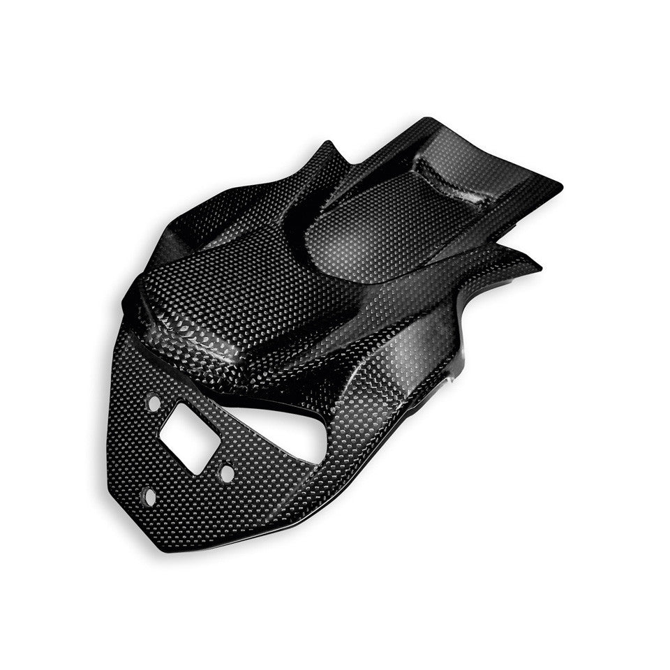 Ducati Carbon Number Plate Holder Cover - Multistrada 96980731A