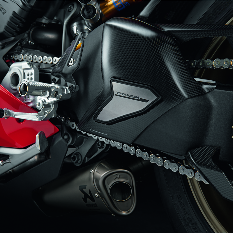 Ducati Carbon Swingarm Cover - Panigale V4