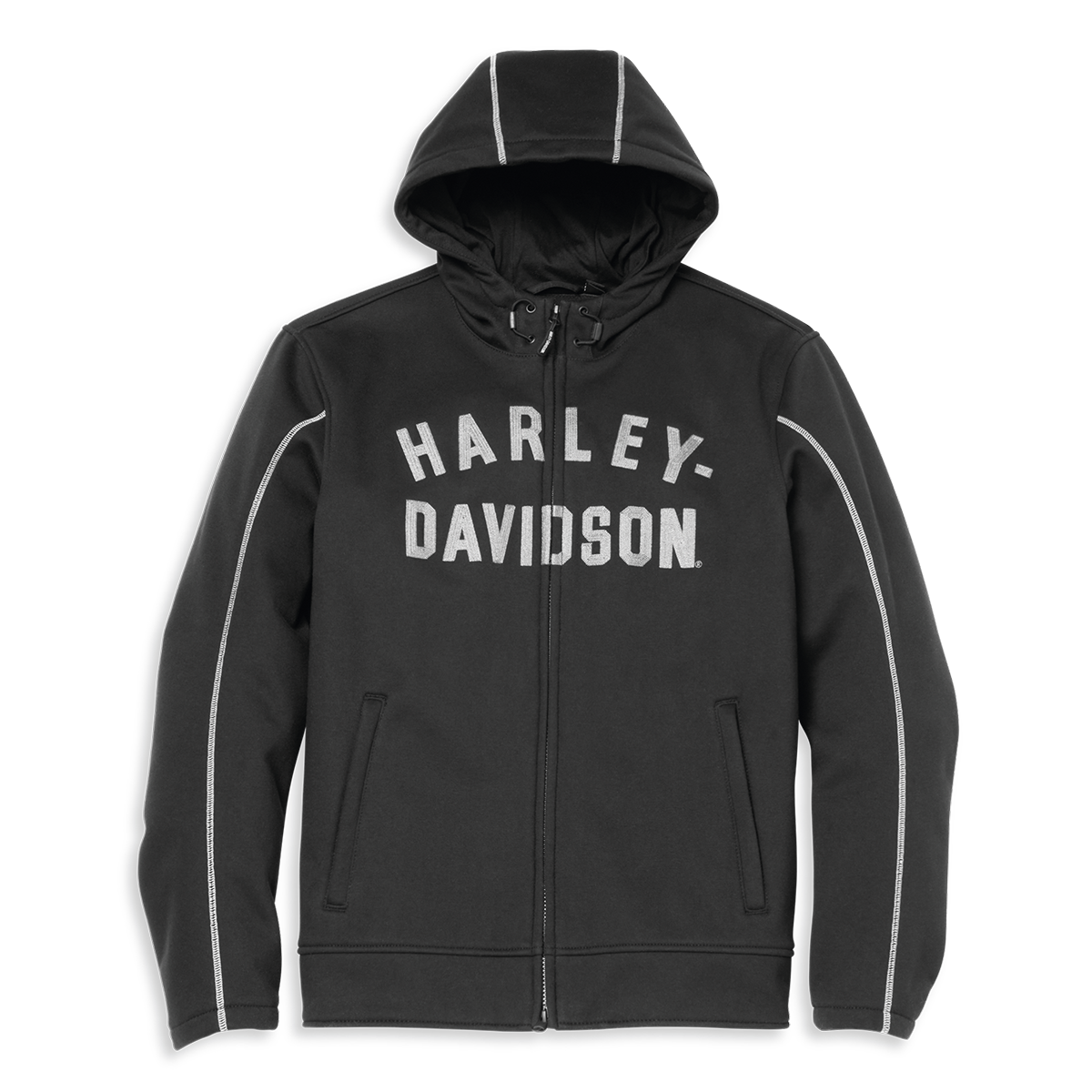 Harley-Davidson Deflector Men's Hooded Riding Fleece