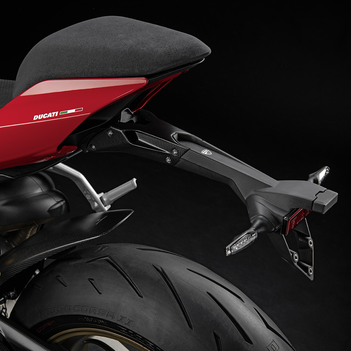 Ducati Carbon Number Plater Holder