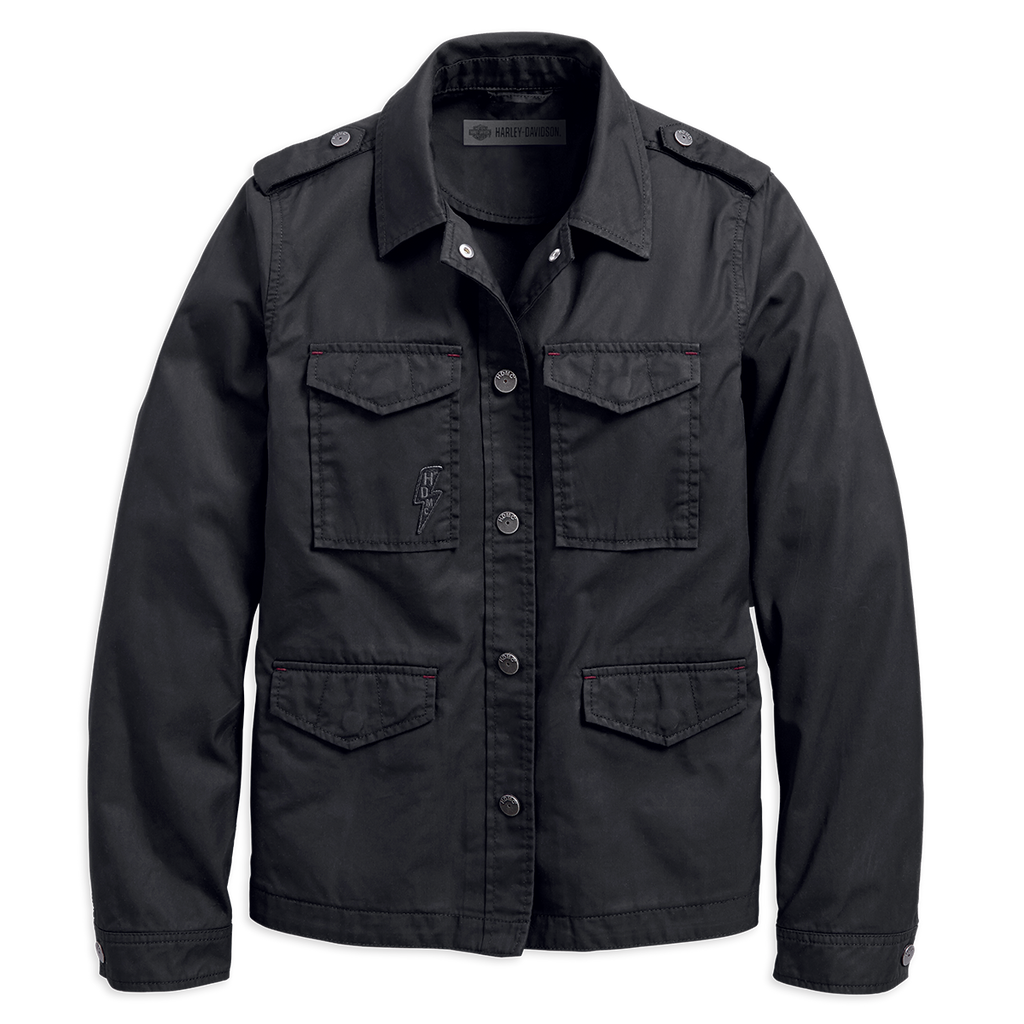 Harley davidson army on sale jacket