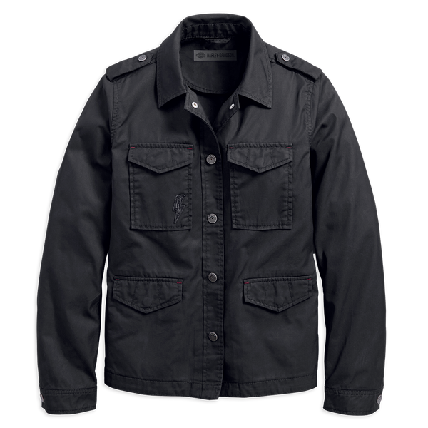 Harley davidson hot sale military jacket