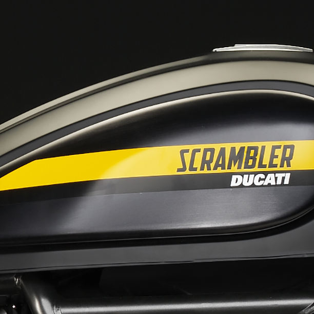 Ducati Full Throttle Logo Set - Scrambler