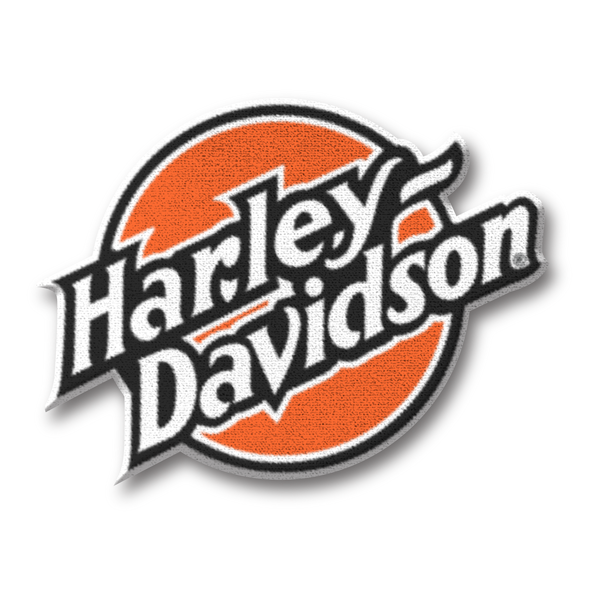 Harley-Davidson 80's Tank Patch Iron-On Patch