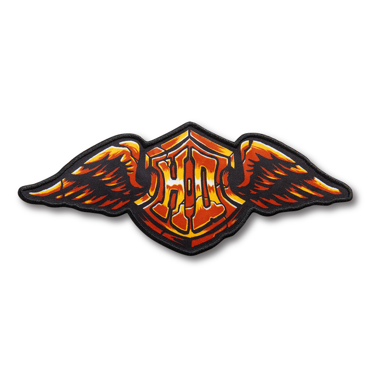 Harley-Davidson Stone Wings Iron-On Patch