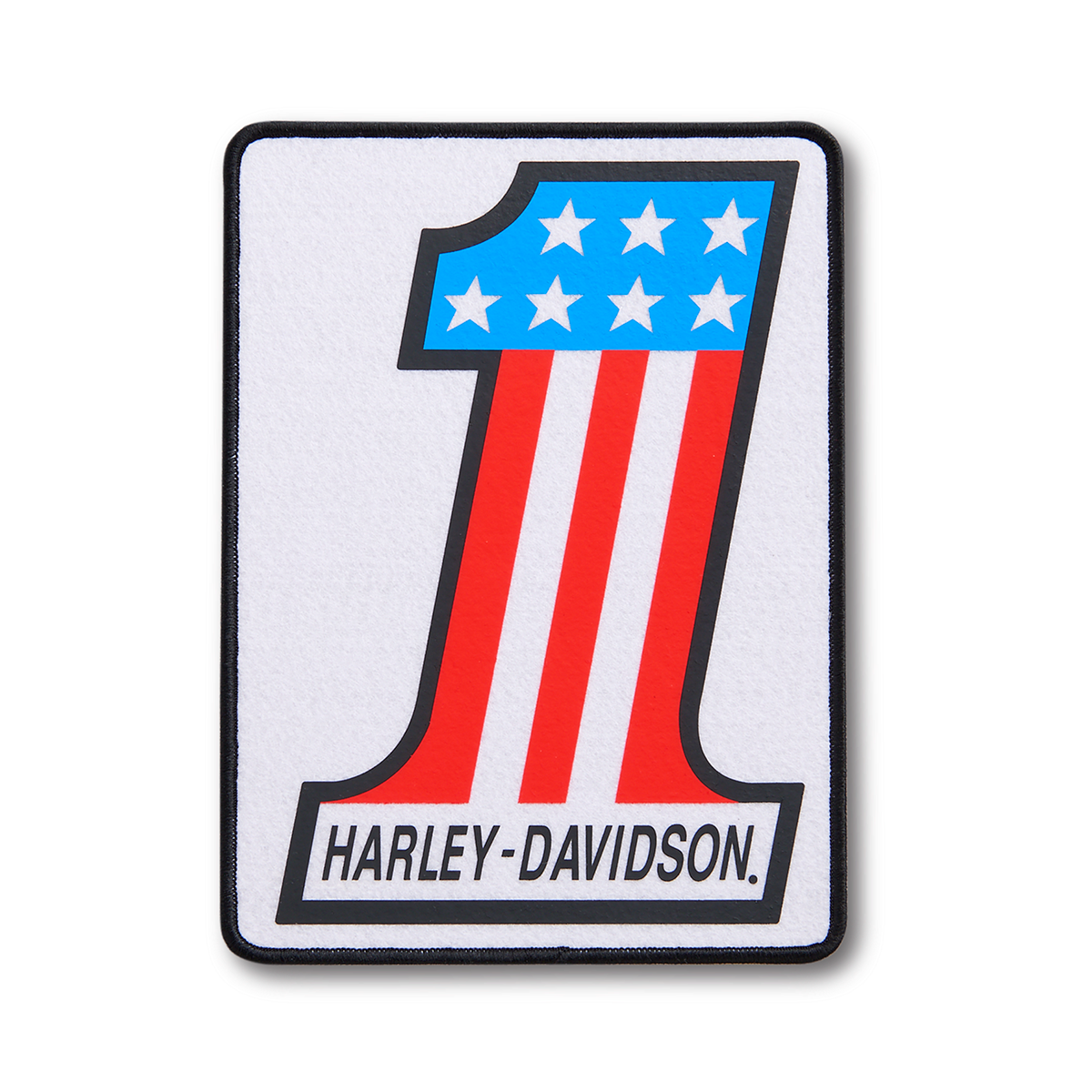 Harley-Davidson #1 Logo Large Iron-On Patch