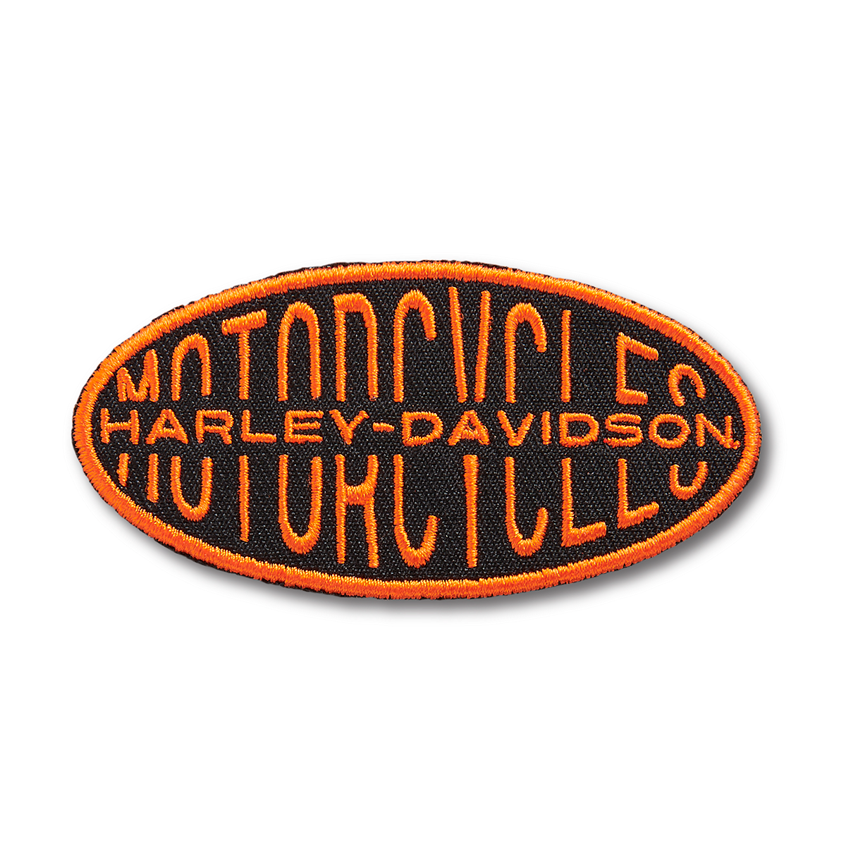 Harley-Davidson Oval Lock-up Iron-On Patch