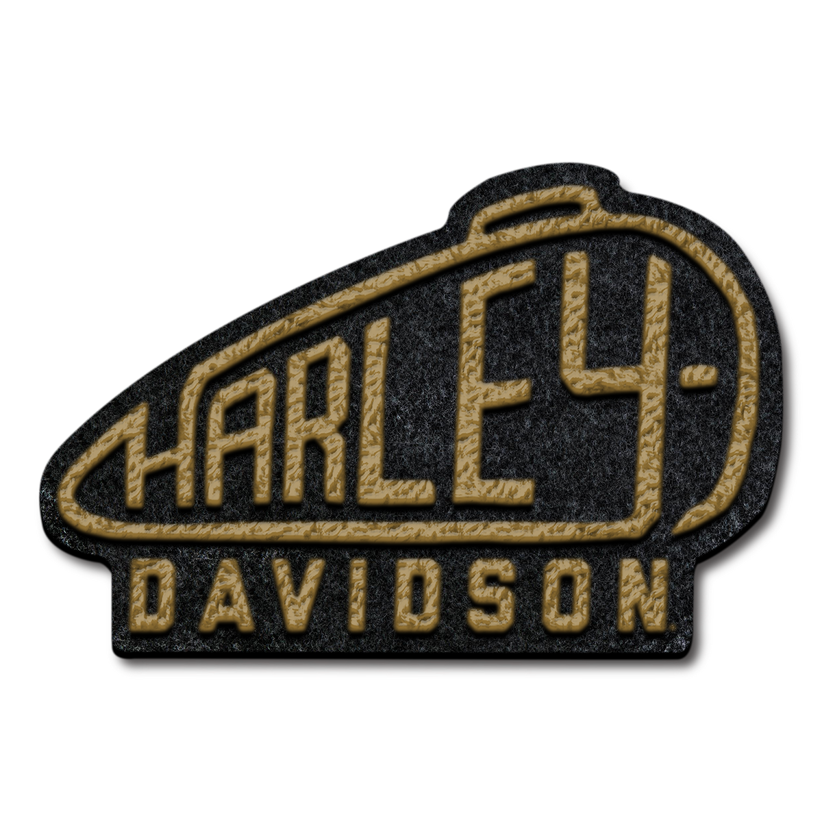 Harley-Davidson Tank Large Iron-On Patch